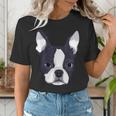 Kids Boston Terrier Dog For Women And Girls Women's T-Shirt, funny gift