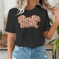 Vintage Boston Terrier Mom Dog Lover Pet Bostie Mama Men Women Girls Kids Women's T-Shirt, Boston Terrier Mom Shirts, funny gift