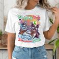 Boston Terrier Dog Christmas Snowman Winter Snow Women's T-Shirt, Boston Terrier Christmas Shirts, funny gift
