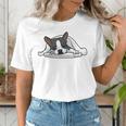 Boston Terrier Dog Official Sleeping Men Women Girls Kids Women's T-Shirt, funny gift