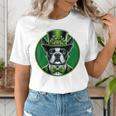 Boston Terrier Dog St Patricks Day Irish Pet Lover Men Women Kids Women's T-Shirt, funny gift