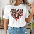 Boston Terrier Heart Valentine Boston Terrier Women's T-Shirt, funny gift
