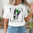 Cool Saint Patrick's Boston Terrier T Shirt For Dogs Lovers Women's T-Shirt, funny gift