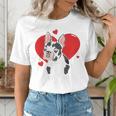 Valentine's Day Boston Terrier Heart Women's T-Shirt, funny gift