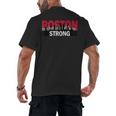 Boston Strong Logo Vintage Boston City Skyline Men's Back Print T-Shirt, trending gift