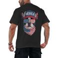 Boston Terrier 4th Of July US Merica Bostie Dog Patriotic For Men Women Kids Men's Back Print T-Shirt, trending gift