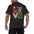 Boston Terrier Christmas Tree Lights Santa Dog Xmas For Men Women Kids Men's Back Print T-Shirt, trending gift