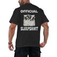 Boston Terrier Dog Official Sleepshirt Pajamas Nightgown For Men Women Girls Kids Men's Back Print T-Shirt, trending gift