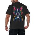 Boston Terrier Lovers Gaming Headphones Boston Terrier Men's Back Print T-Shirt, trending gift