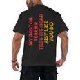 Boston Terrier Mom Dad Dog Lover Owner Women Men Men's Back Print T-Shirt, trending gift
