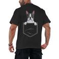 Boston Terrier In The Pocket Cute Boston Terrier Dog Lovers For Men Women Girls Kids Men's Back Print T-Shirt, trending gift