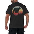 Catch Some Rays Vintage Retro Grizzly Bear Men's Back Print T-Shirt, trending gift