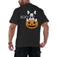 The Halloween Boston Terrier Men's Back Print T-Shirt, trending gift