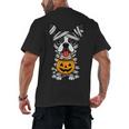 Halloween Dog Boston Terrier Mummy Costume Men Women Kids Men's Back Print T-Shirt, trending gift