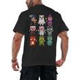Pig Spooky Ghost Witch Boo-Jee Horror Pumpkin Pig Halloween Men's Back Print T-Shirt, trending gift