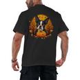 Pumpkin Boston Terrier Costume On Boston Terrier Halloween Men's Back Print T-Shirt, trending gift