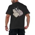 Sleepy Boston Terrier Pajama Men Women Kids Men's Back Print T-Shirt, trending gift