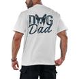 Boston Terrier Dog Dad Men's Back Print T-Shirt, trending gift