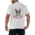 Boston Terrier Mom Mother's Day Men's Back Print T-Shirt, trending gift