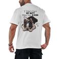Boston Terrier Shirt I Didn't Fart My Butt Blew You A Kiss Men's Back Print T-Shirt, trending gift