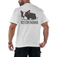 Cute Boston Terrier Boston Mama Men's Back Print T-Shirt, trending gift