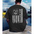 Best Boston Terrier Dog Mom Ever USA Flag For Men Women Kids Men's Back Print T-Shirt, funny gift