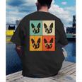 Bostie Dog Lover Boston Terrier With Sunglasses For Men Women Girls Kids Men's Back Print T-Shirt, funny gift