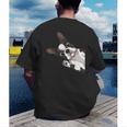 Boston Terrier Bostie Dog Kids Boys Girls Men's Back Print T-Shirt, funny gift