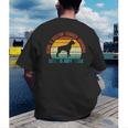 Being a Boston Terrier Grandpa Is Ruff Boston Terrier Men's Back Print T-Shirt, funny gift