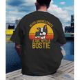 Boston Terrier Never Underestimate a Girl With a Bostie Men's Back Print T-Shirt, funny gift