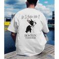 Life Is Better With A Boston Terrier Dog For Lover Men's Back Print T-Shirt, funny gift