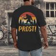 Bigfoot Sasquatch Prost Retro Bavarian Oktoberfest Men Women Men's Back Print T-Shirt, funny design