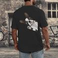 Boston Terrier Bostie Dog Kids Boys Girls Men's Back Print T-Shirt, funny design