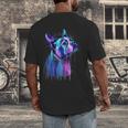 Boston Terrier Dog For a Boston Terrier Mom Men's Back Print T-Shirt, funny design