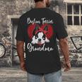 Boston Terrier Grandma Dog Owner Boston Terrier For Men Women Men's Back Print T-Shirt, funny design