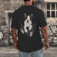 Dog Lovers Boston Terrier In Pocket Dog Face For Men Women Kids Men's Back Print T-Shirt, funny design