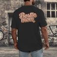 Vintage Boston Terrier Mom Dog Lover Pet Bostie Mama Men Women Girls Kids Men's Back Print T-Shirt, funny design