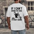 Boston Terrier If I Can't Bring My Dog I'm Not Going Men Women Kids Men's Back Print T-Shirt, funny design