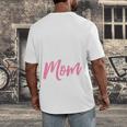 Boston Terrier Mom Boston Terrier Mom Men's Back Print T-Shirt, funny design
