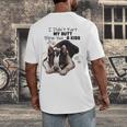 Boston Terrier Shirt I Didn't Fart My Butt Blew You A Kiss Men's Back Print T-Shirt, funny design