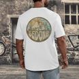 Sedona Arizona Nature Mountains Hiking Outdoors Men's Back Print T-Shirt, funny design