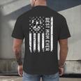 Best Boston Terrier Dog Mom Ever USA Flag For Men Women Kids Men's Back Print T-Shirt, gift for family, gift for coworker