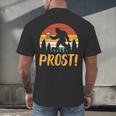 Bigfoot Sasquatch Prost Retro Bavarian Oktoberfest Men Women Men's Back Print T-Shirt, gift for family, gift for coworker