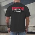 Boston Strong Logo Vintage Boston City Skyline Men's Back Print T-Shirt, gift for family, gift for coworker