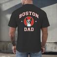 Boston Terrier Dad Dog Father For Men Women Kids Men's Back Print T-Shirt, gift for family, gift for coworker