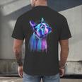 Boston Terrier Dog For a Boston Terrier Mom Men's Back Print T-Shirt, gift for family, gift for coworker