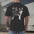 Boston Terrier Dog Mom Woman Women Men's Back Print T-Shirt, gift for family, gift for coworker