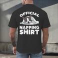 Boston Terrier Dog Official Sleeping Shirt Men Women Kids Men's Back Print T-Shirt, gift for family, gift for coworker