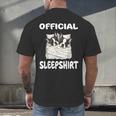 Boston Terrier Dog Official Sleepshirt Pajamas Nightgown For Men Women Girls Kids Men's Back Print T-Shirt, gift for family, gift for coworker