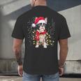 Boston Terrier Dog Ugly Christmas Dog Xmas For Men Women Kids Men's Back Print T-Shirt, gift for family, gift for coworker